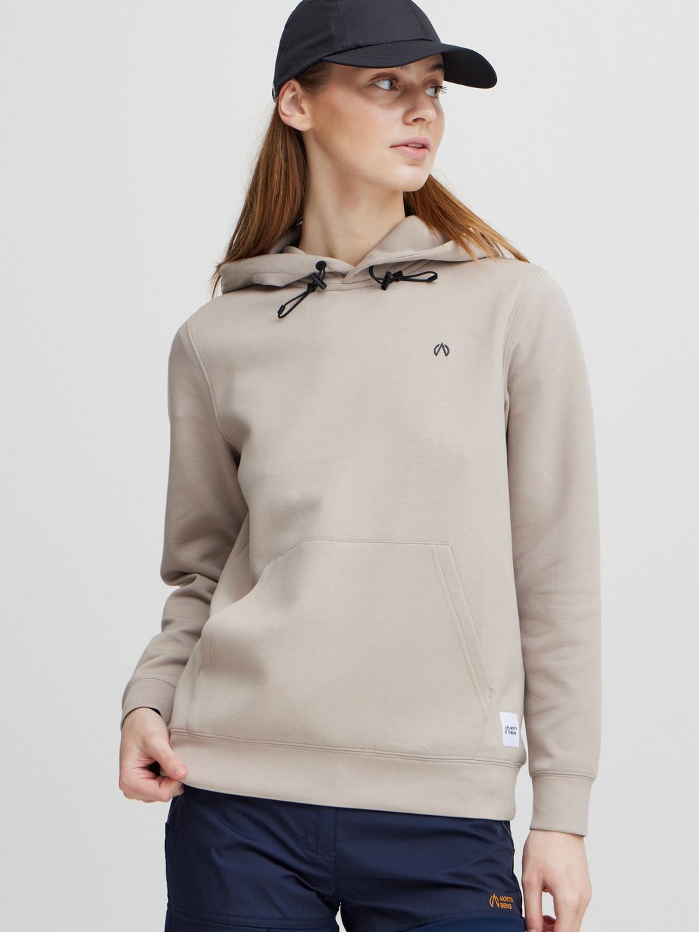 North Bend Sweatshirt Damen grau, 36