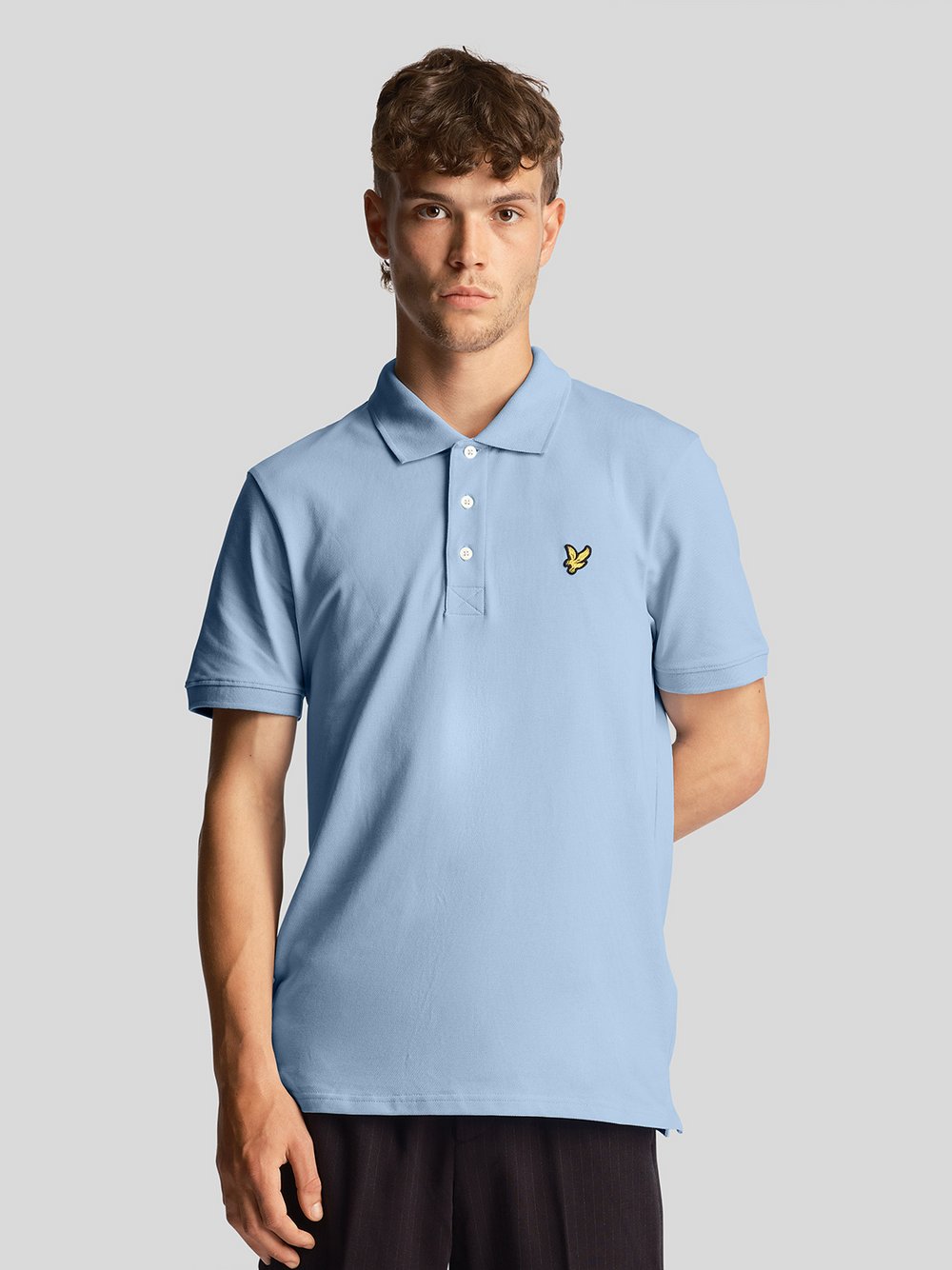 Lyle & Scott Poloshirt Herren Baumwolle blau, S