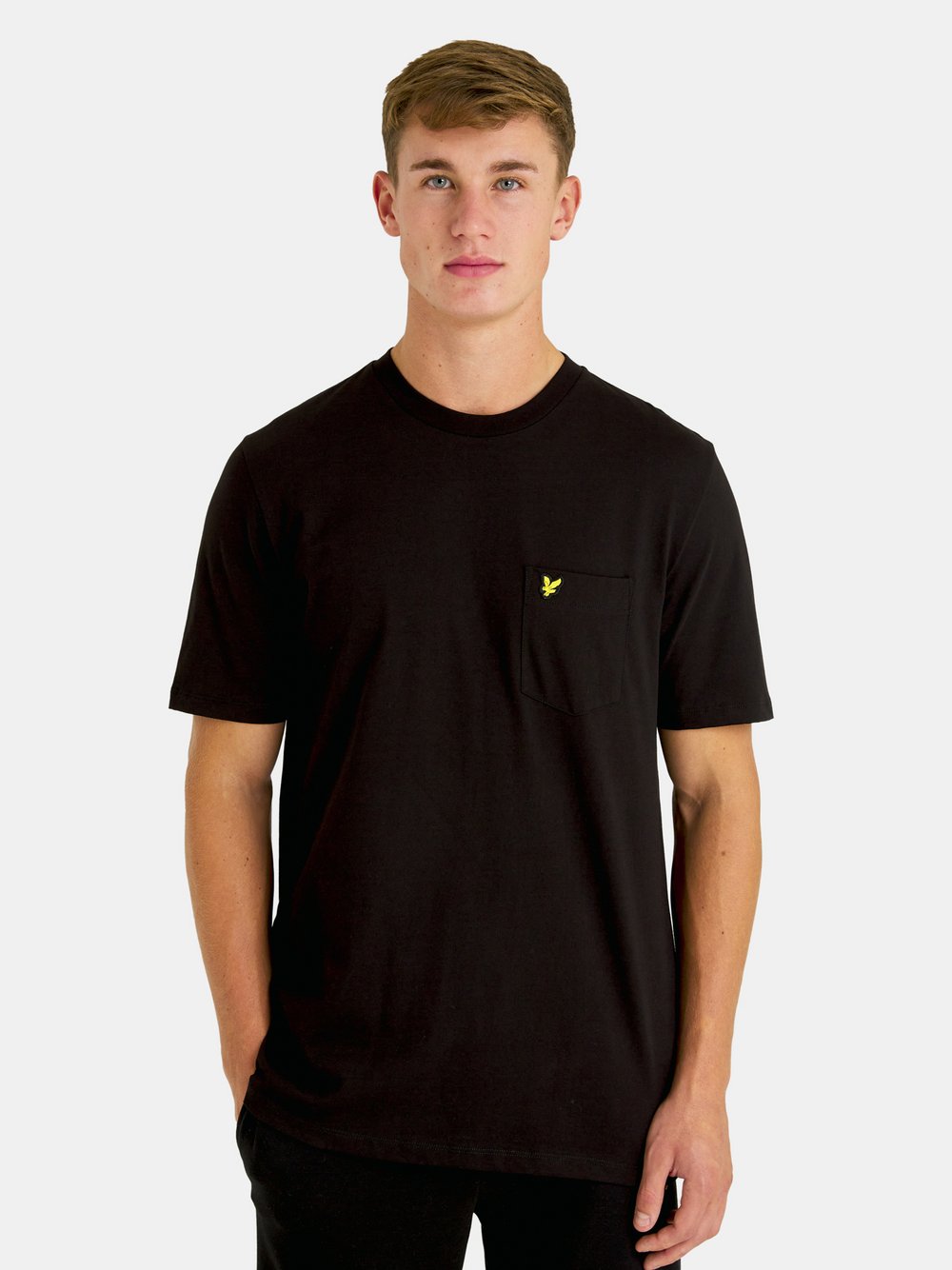 Lyle & Scott T-Shirt Herren Baumwolle schwarz, S