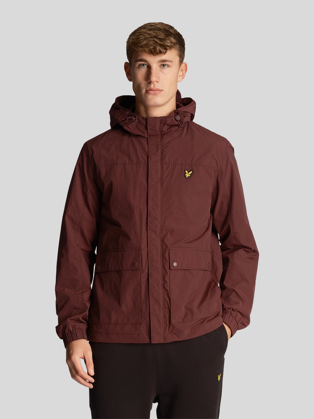 Lyle & Scott Kapuzenjacke Herren rot, S