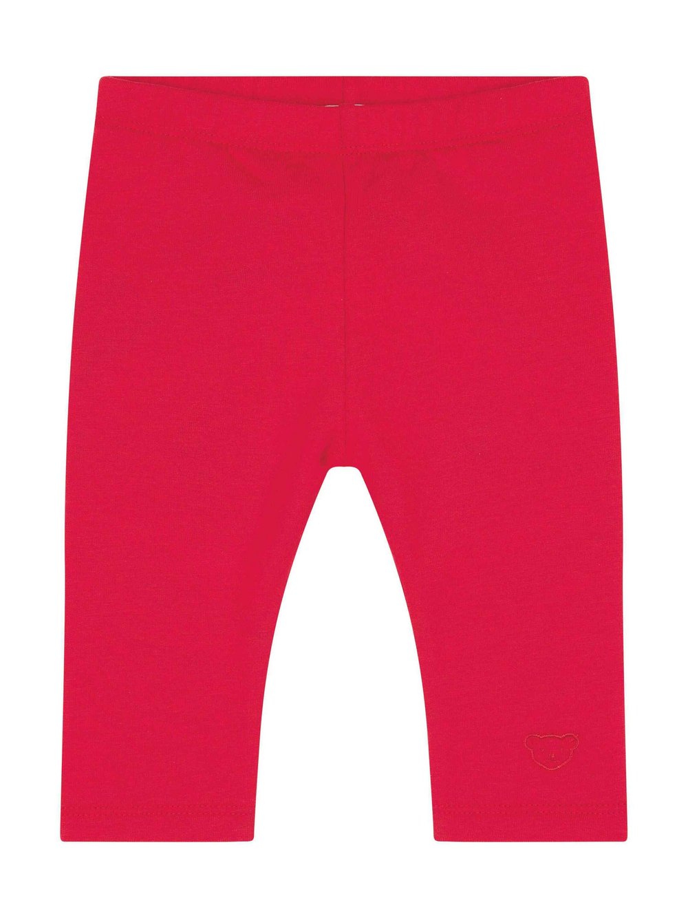 Steiff Leggings Mädchen Baumwolle rot, 74