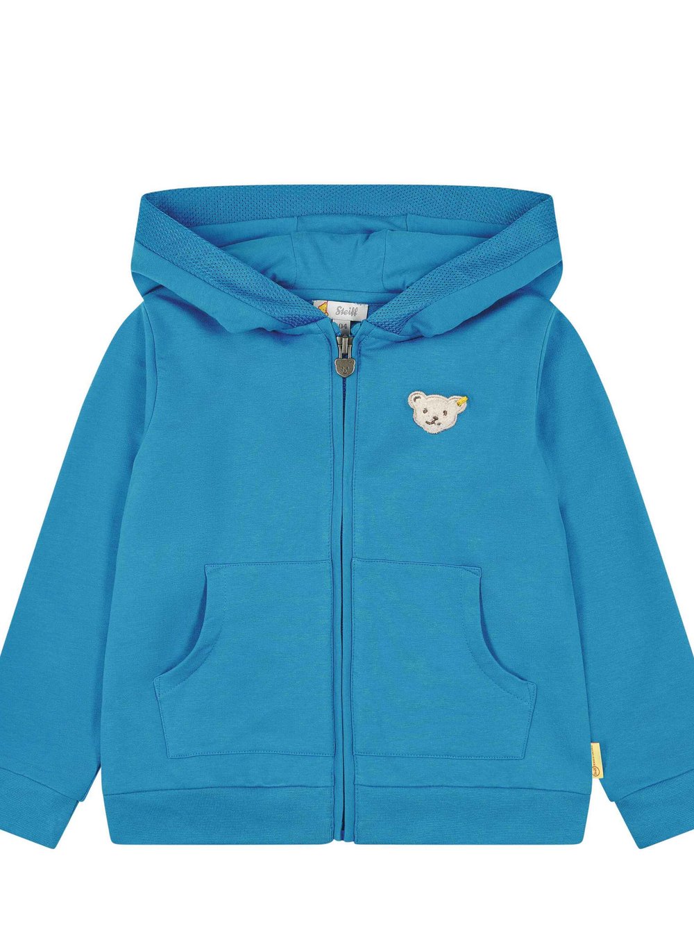 Steiff Sweatjacke Jungen Baumwolle blau, 128