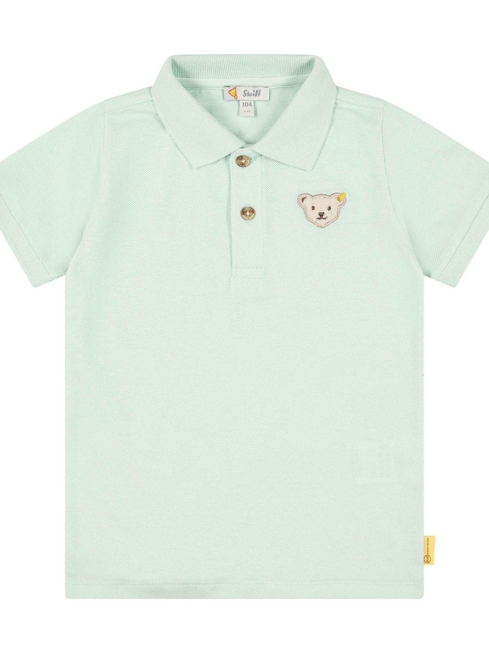 Steiff Poloshirt  Jungen Baumwolle blau, 104