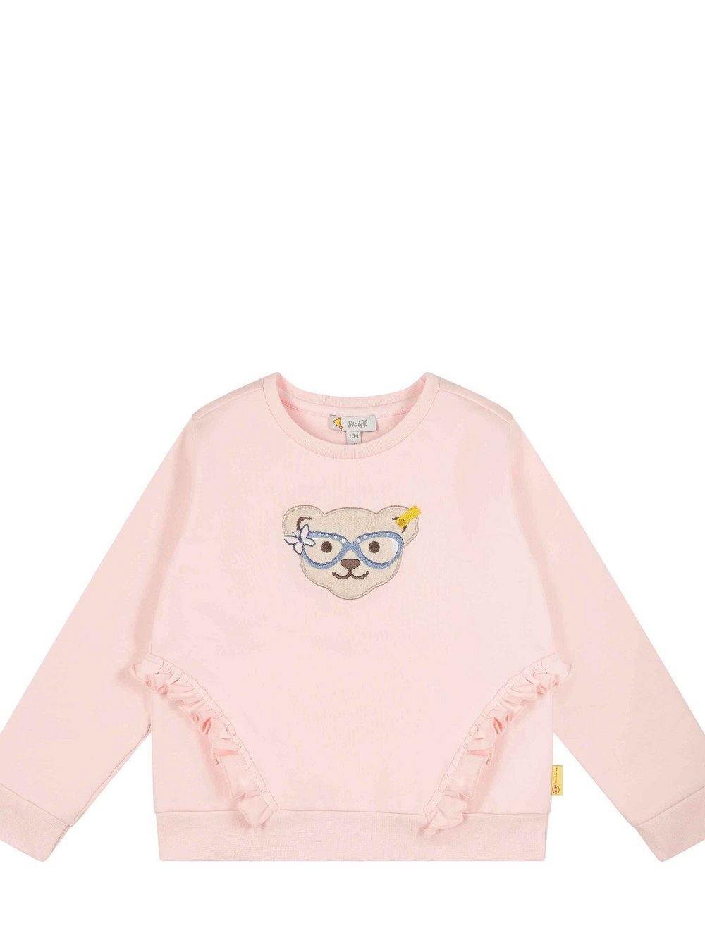 Steiff Sweatshirt Mädchen Baumwolle pink, 98