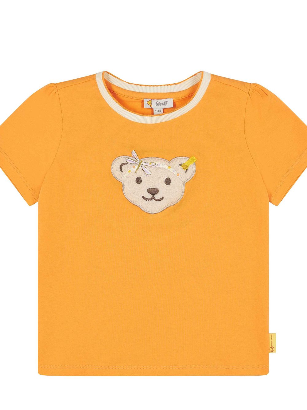 Steiff T-Shirt  Mädchen Baumwolle orange, 92