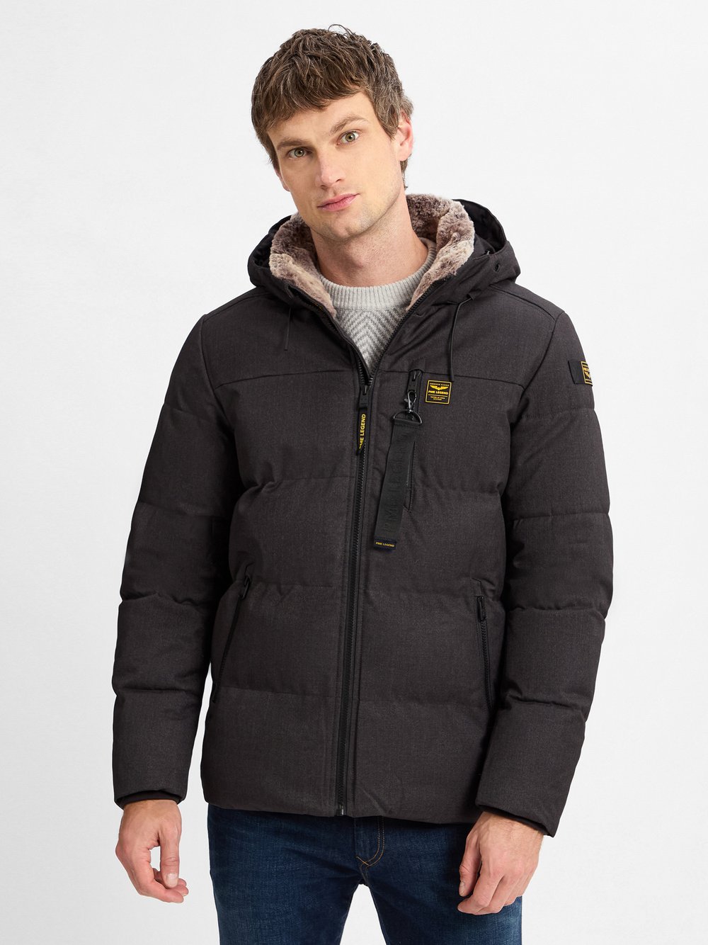 PME Legend Steppjacke Herren grau, XXXL