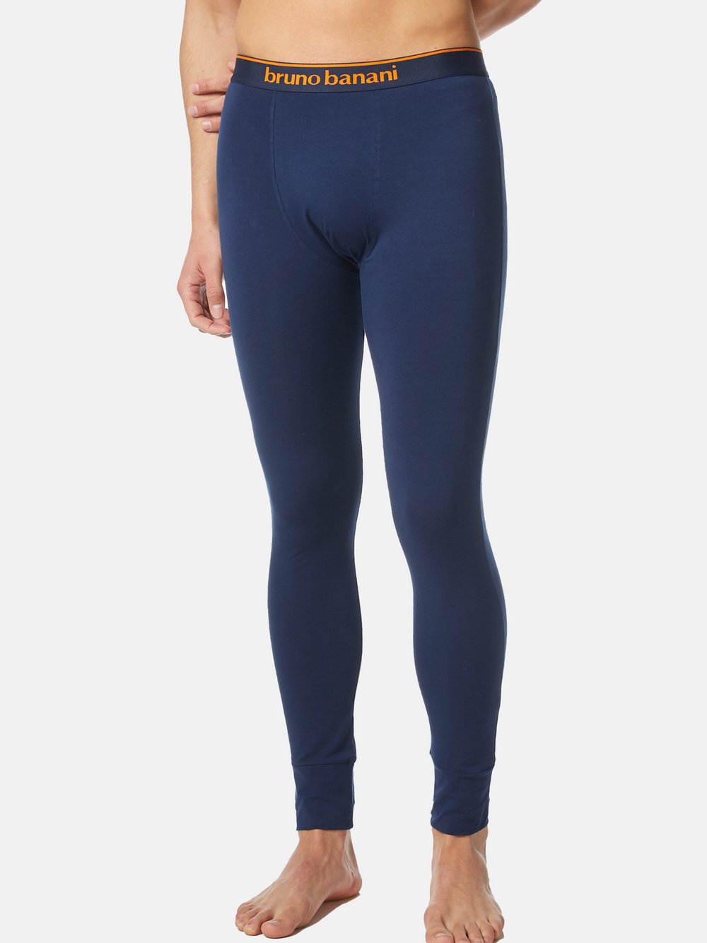 Bruno Banani Lange Unterhose Herren Baumwolle blau, L