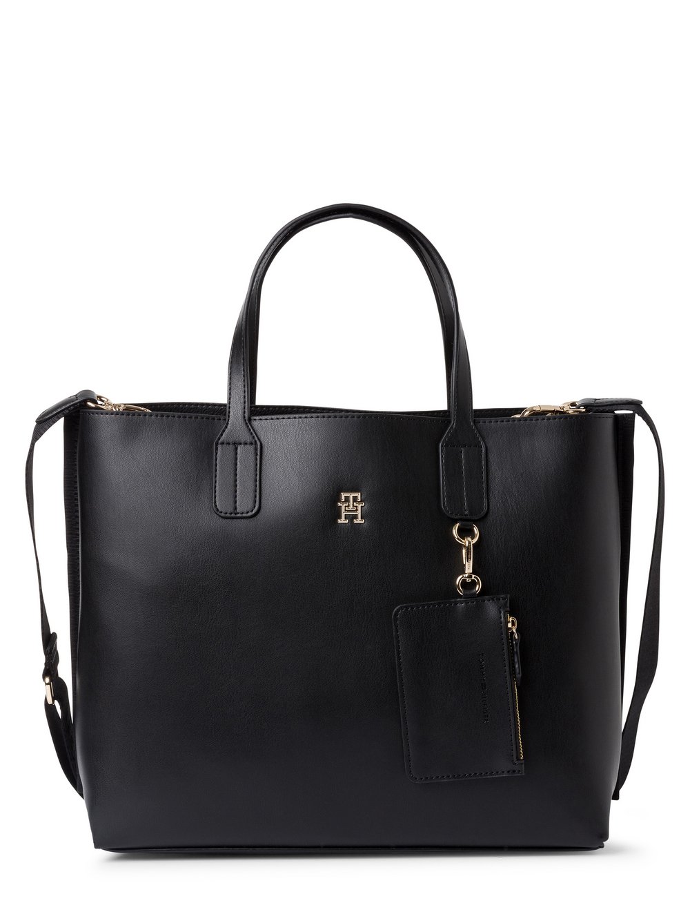 Tommy Hilfiger Shopper Damen schwarz, ONE SIZE