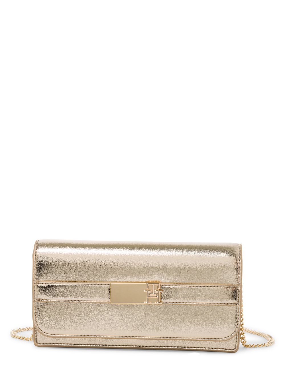 Tommy Hilfiger Handtasche Damen Kunstleder gold, ONE SIZE