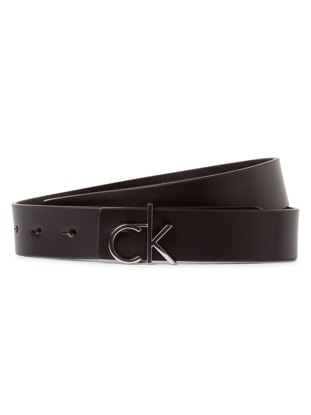 Calvin Klein Ledergürtel Damen schwarz, 80