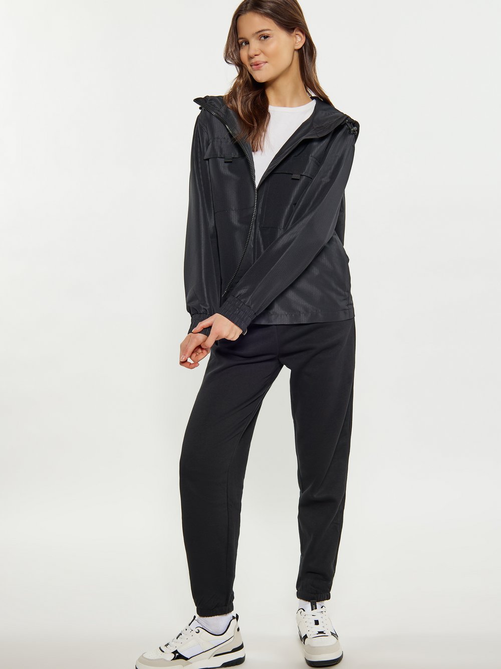 MyMo Anorak Damen schwarz, M