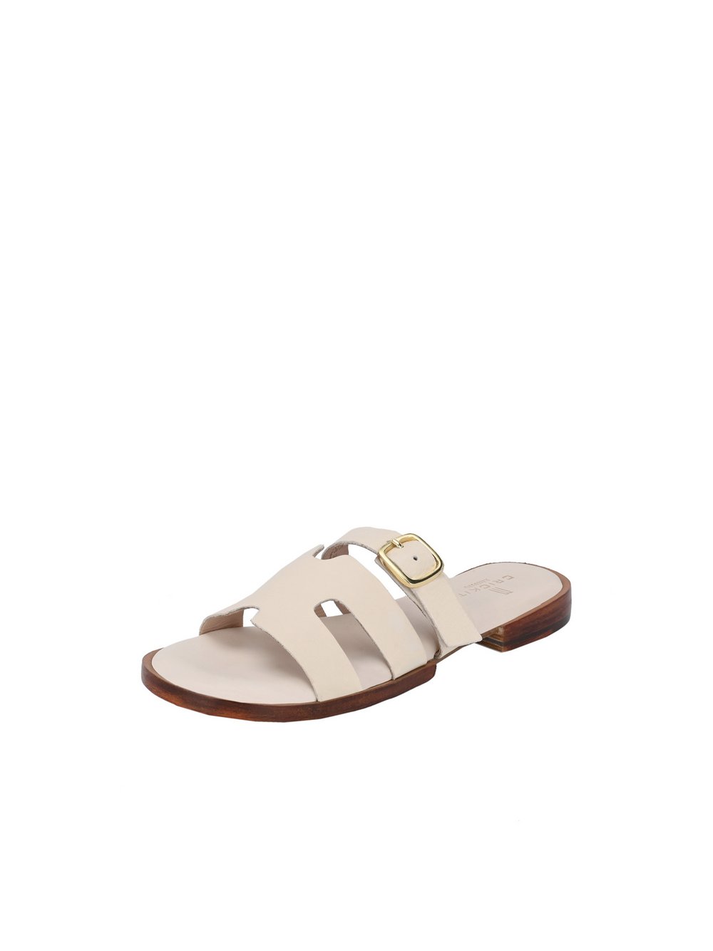 Crickit Sandale Damen Leder beige, 40