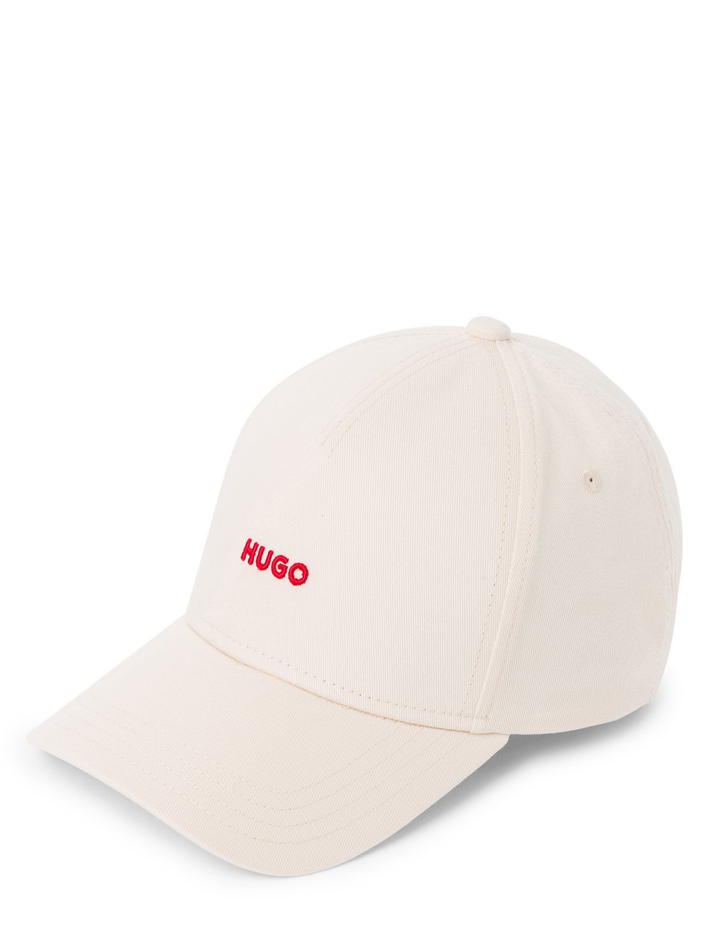 HUGO Cap Damen Baumwolle beige, ONE SIZE