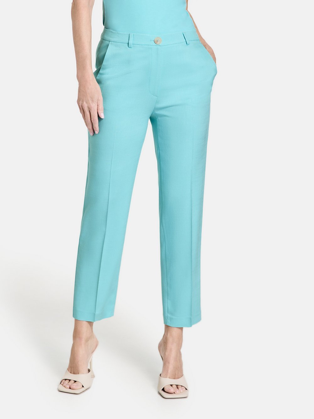 Gerry Weber 7/8 Hose Damen Viskose blau, 46