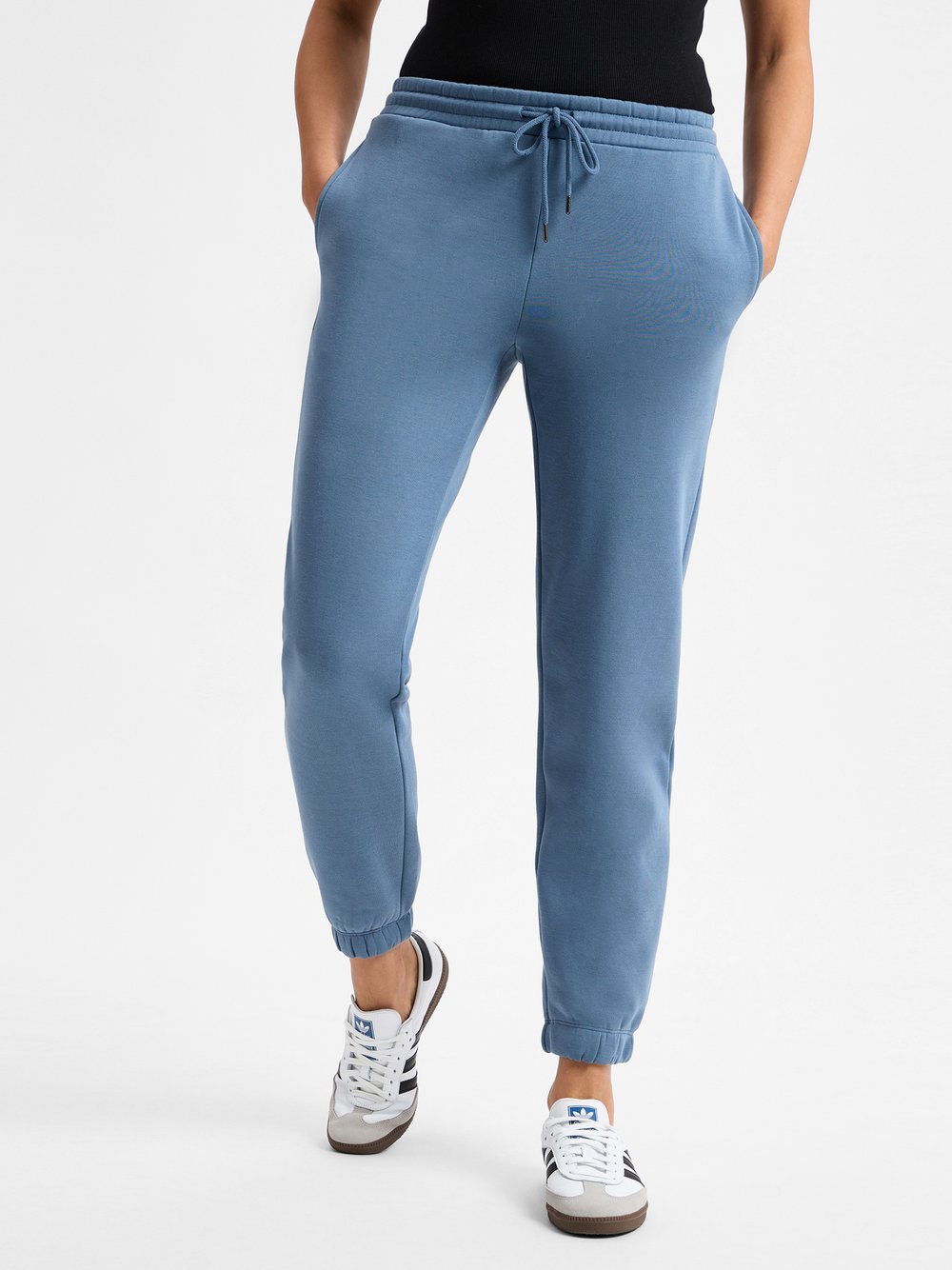 Msch Copenhagen Jogginghose Damen Baumwolle blau, M/L