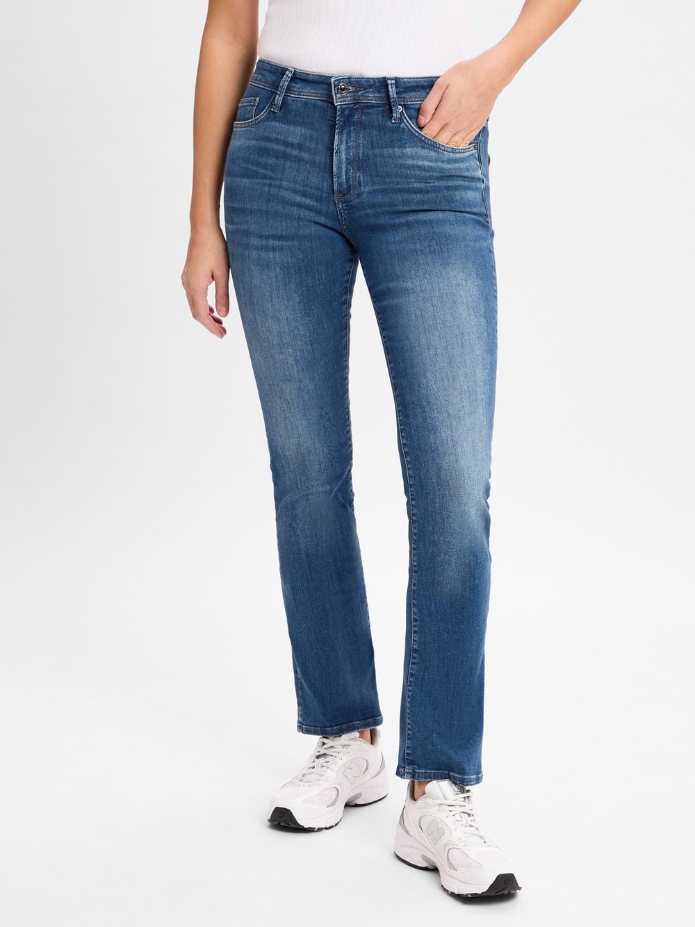 s.Oliver Jeans Damen Baumwolle blau, 44-32