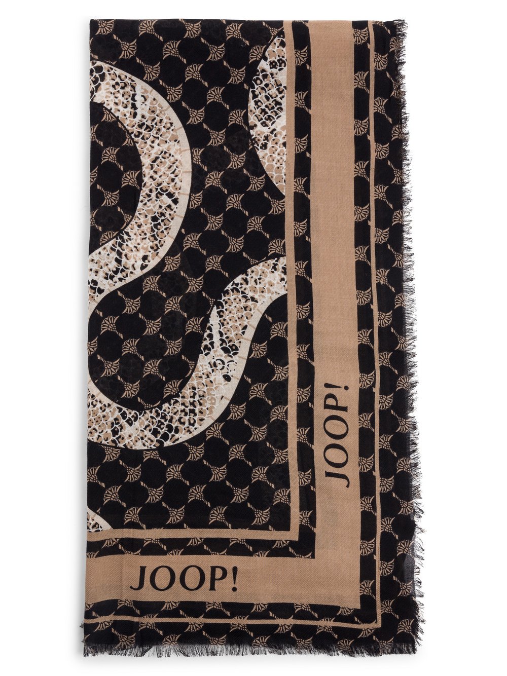 JOOP! Tuch Damen Baumwolle mehrfarbig gemustert, ONE SIZE