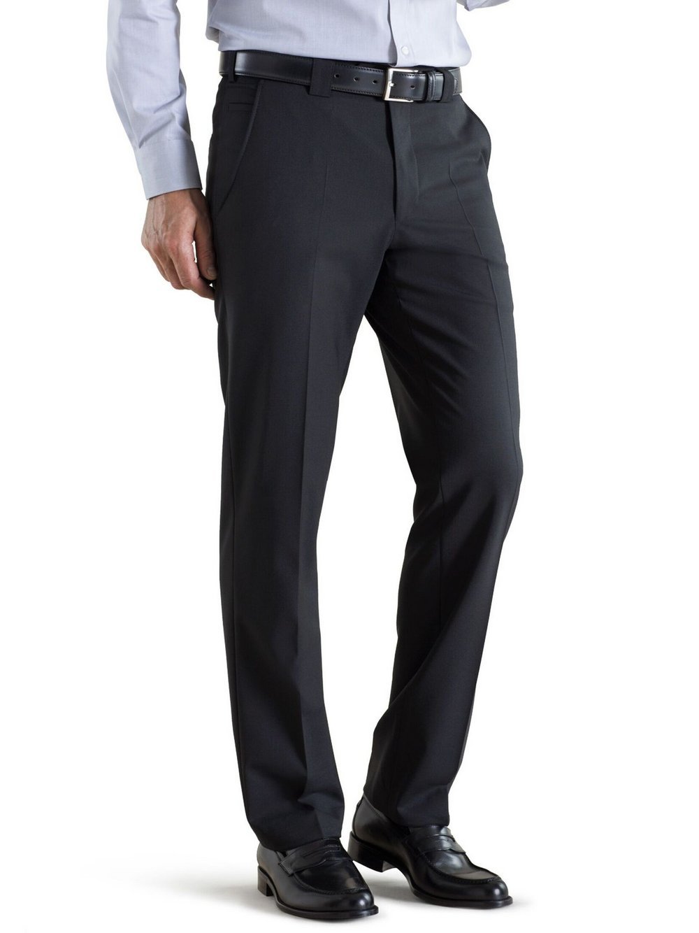 MEYER Chino Herren schwarz, 52-30