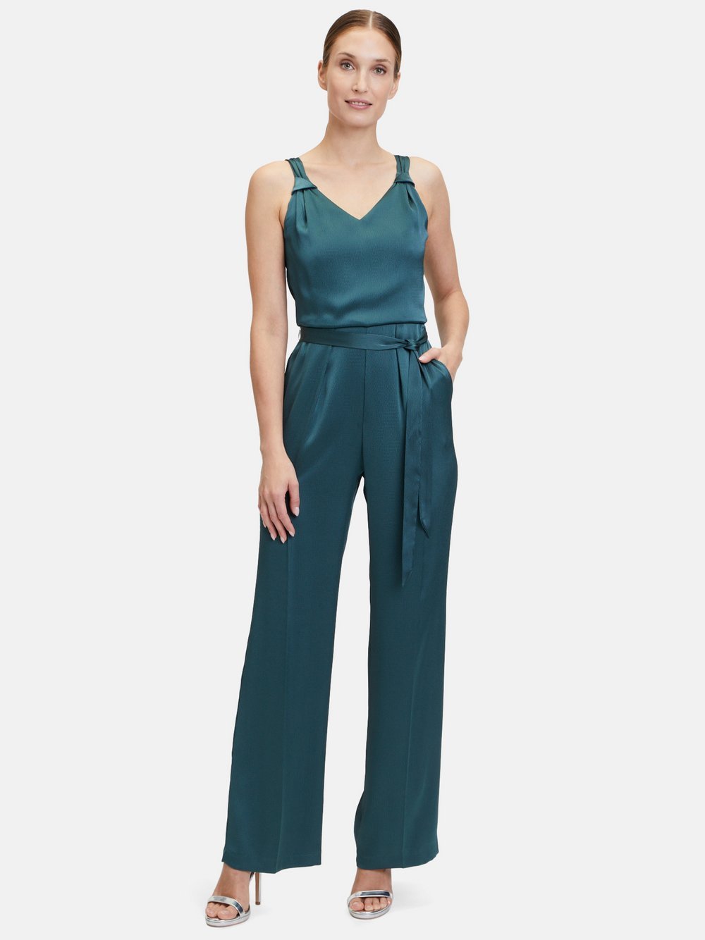 Vera Mont Jumpsuit Damen grün, 40