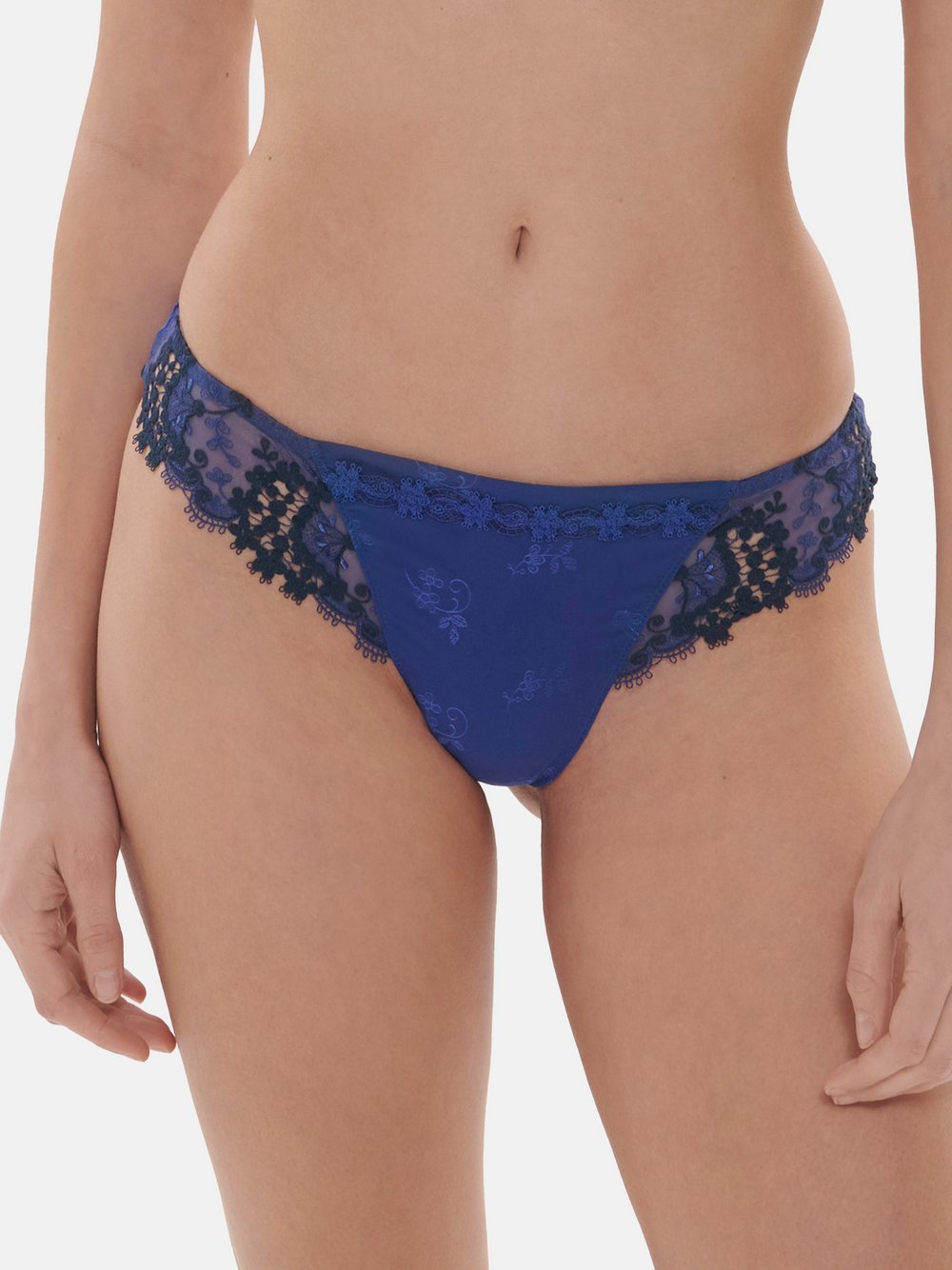 Simone Perele Tanga Damen blau, 40