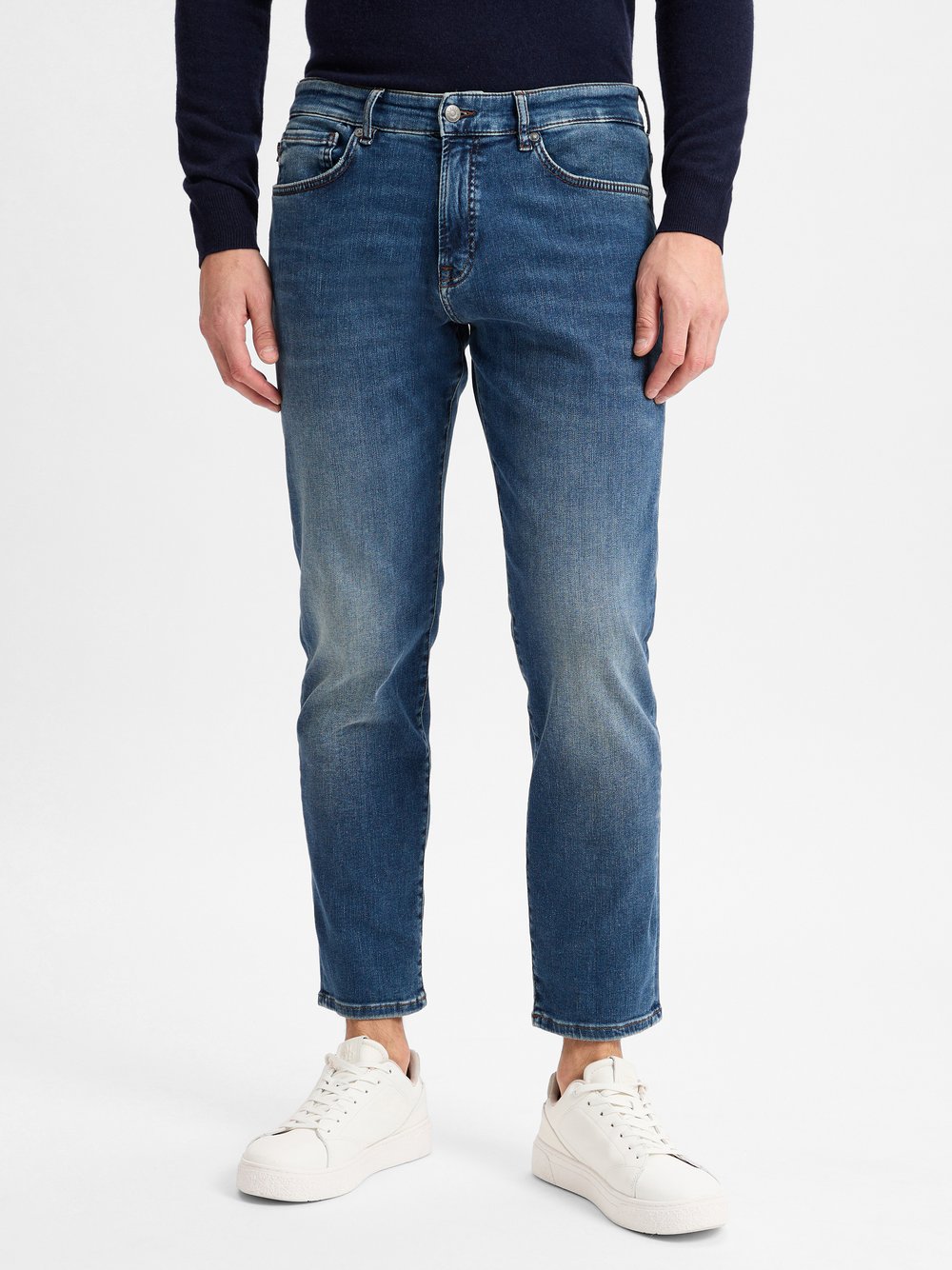 BOSS Orange Jeans Herren Baumwolle blau, 31-30