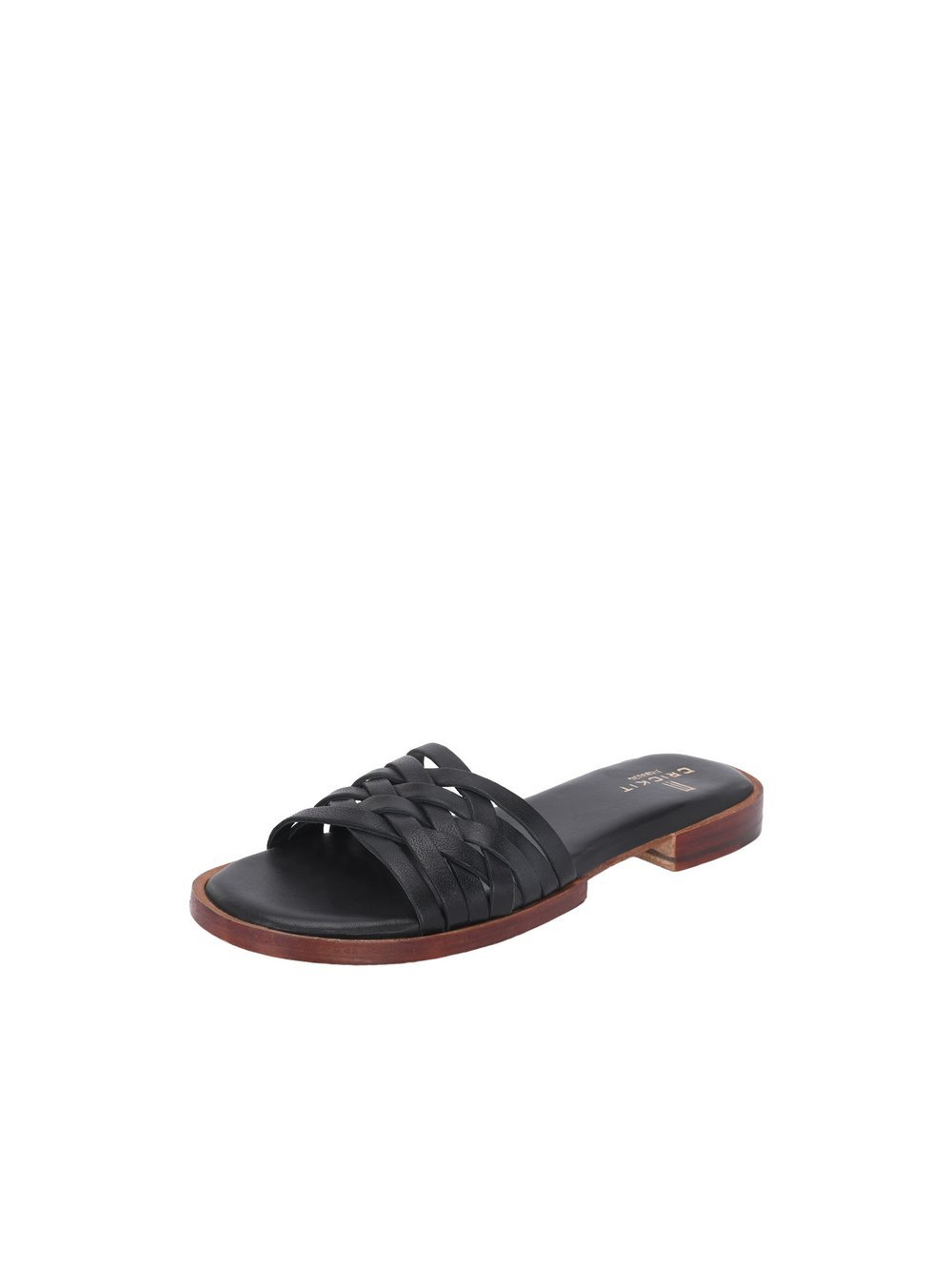 Crickit Sandale Damen Leder schwarz, 36