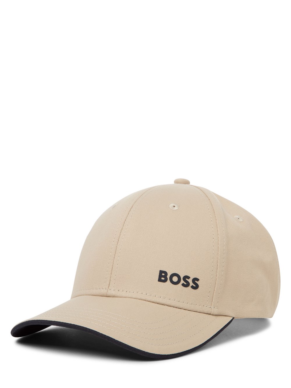 BOSS Green Baseballcap Herren Baumwolle beige, ONE SIZE
