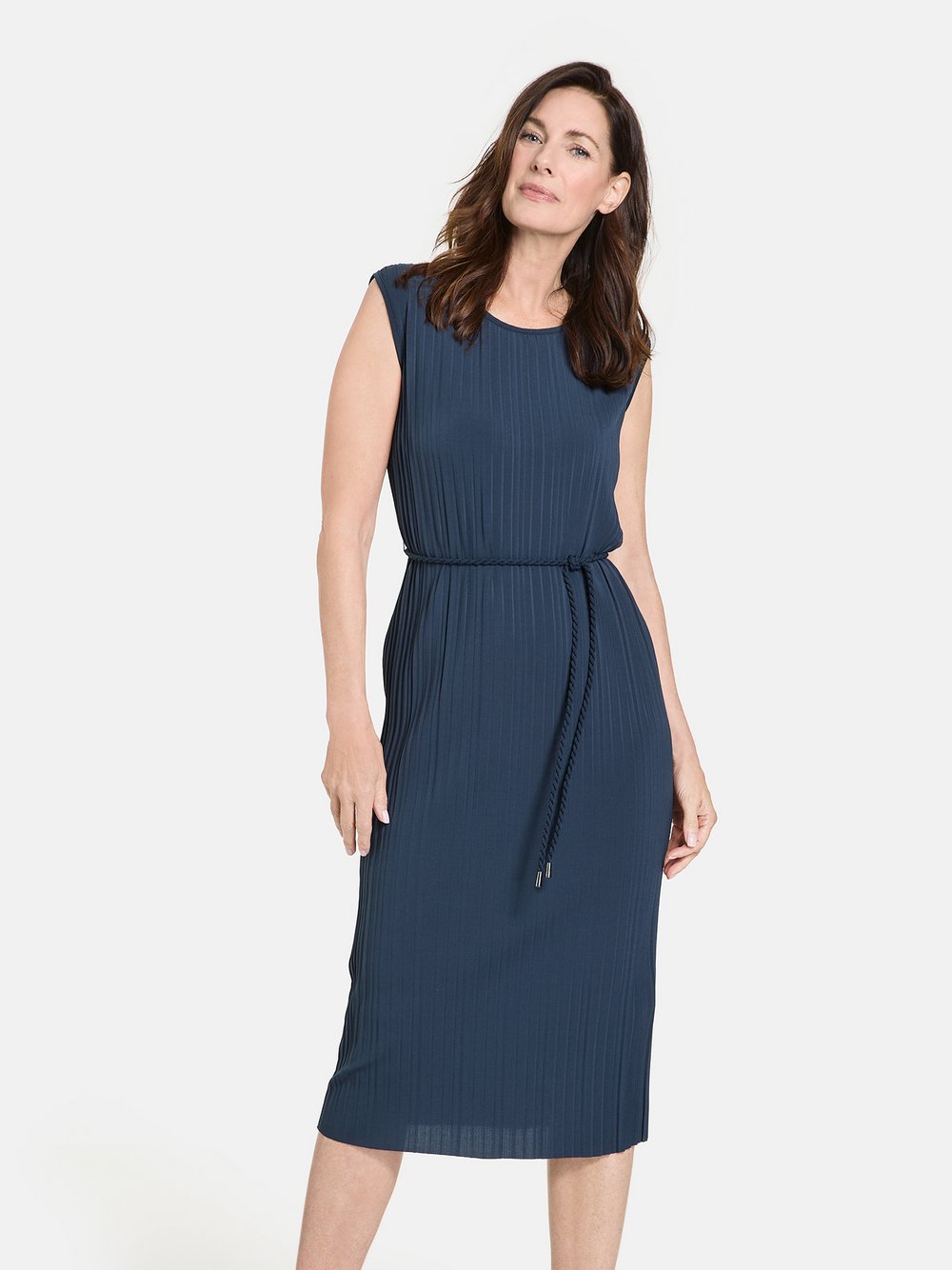 Gerry Weber Plisseekleid Damen blau, 48