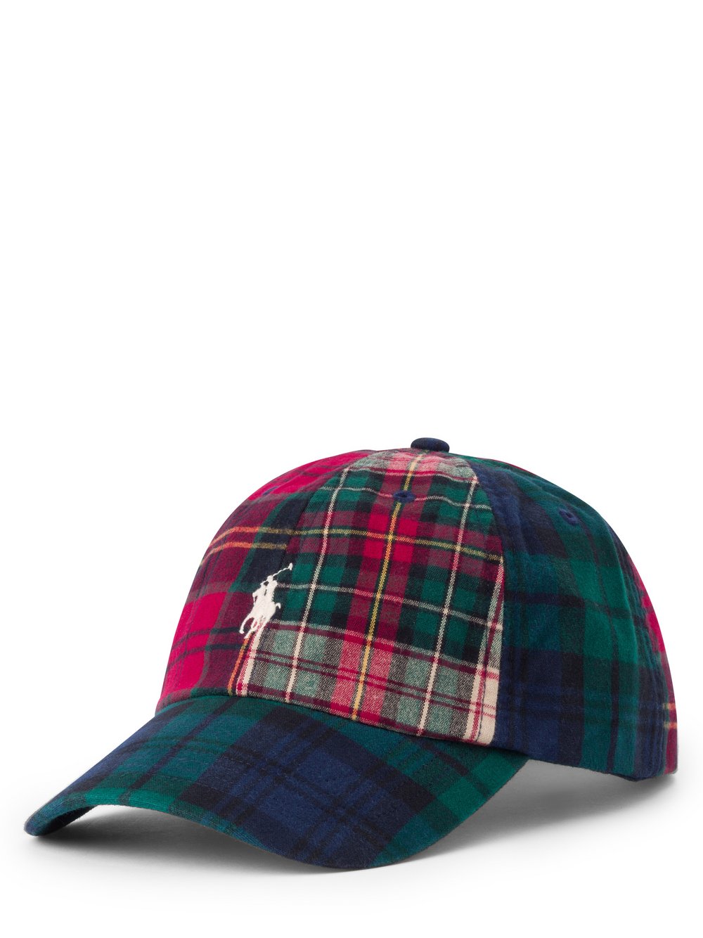 Polo Ralph Lauren Cap Herren Baumwolle mehrfarbig kariert, ONE SIZE