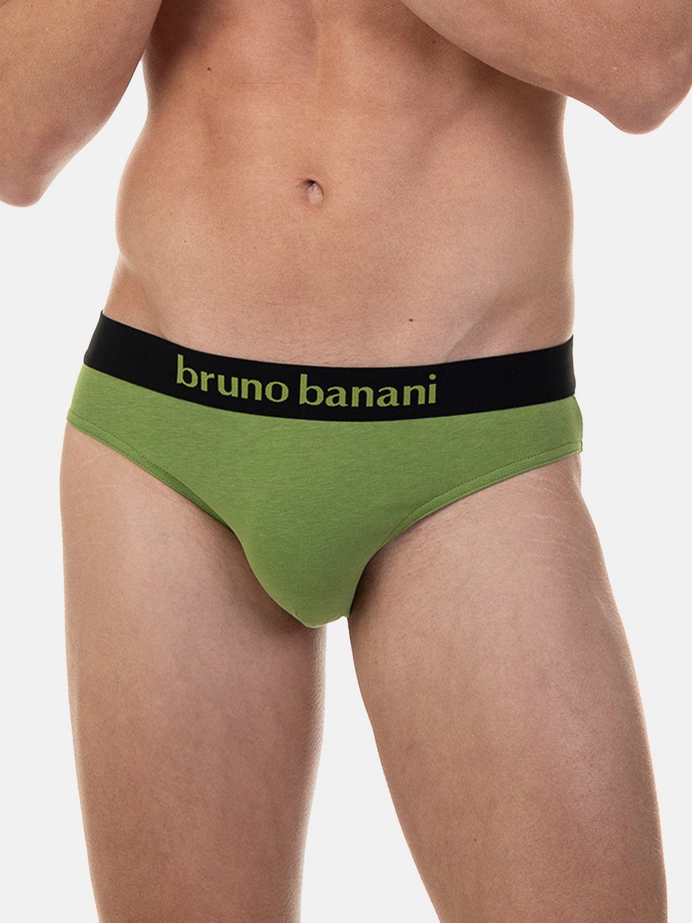 Bruno Banani Slip Herren Baumwolle grün, XXL