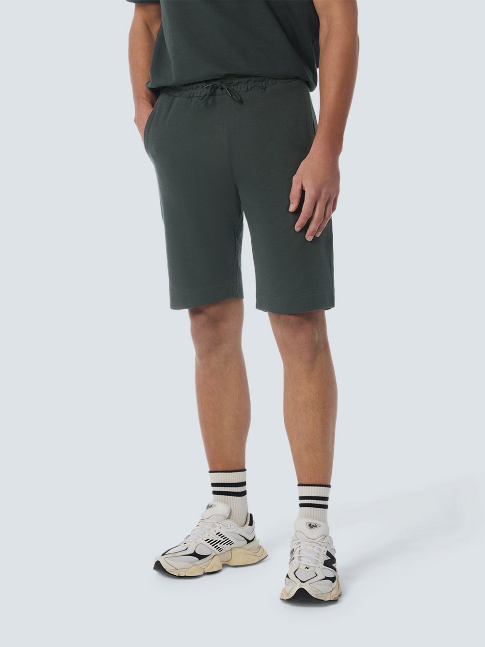 No Excess Jersey Shorts Herren Baumwolle grau, M