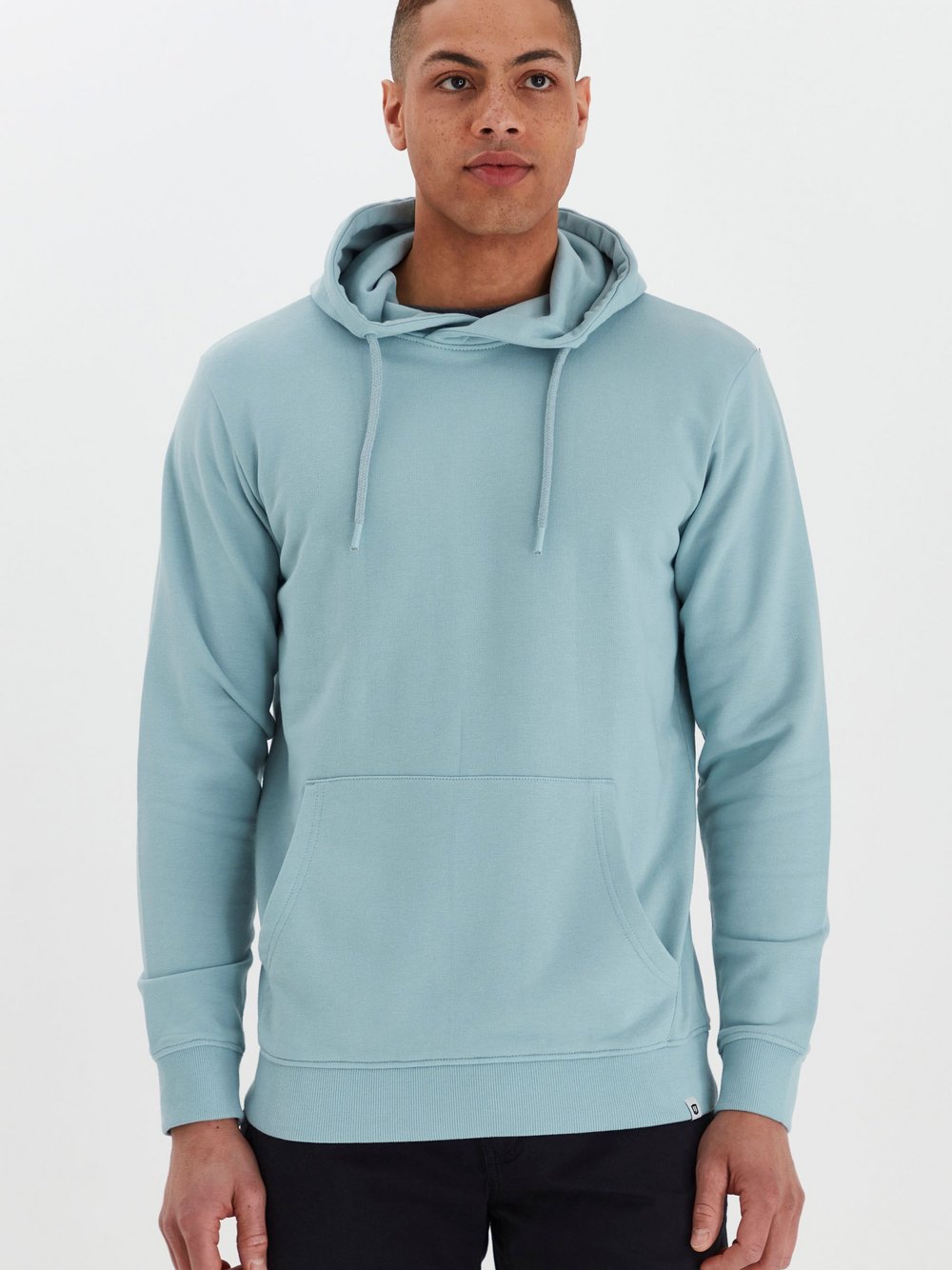 Indicode Hoodie Herren Baumwolle blau, XXL