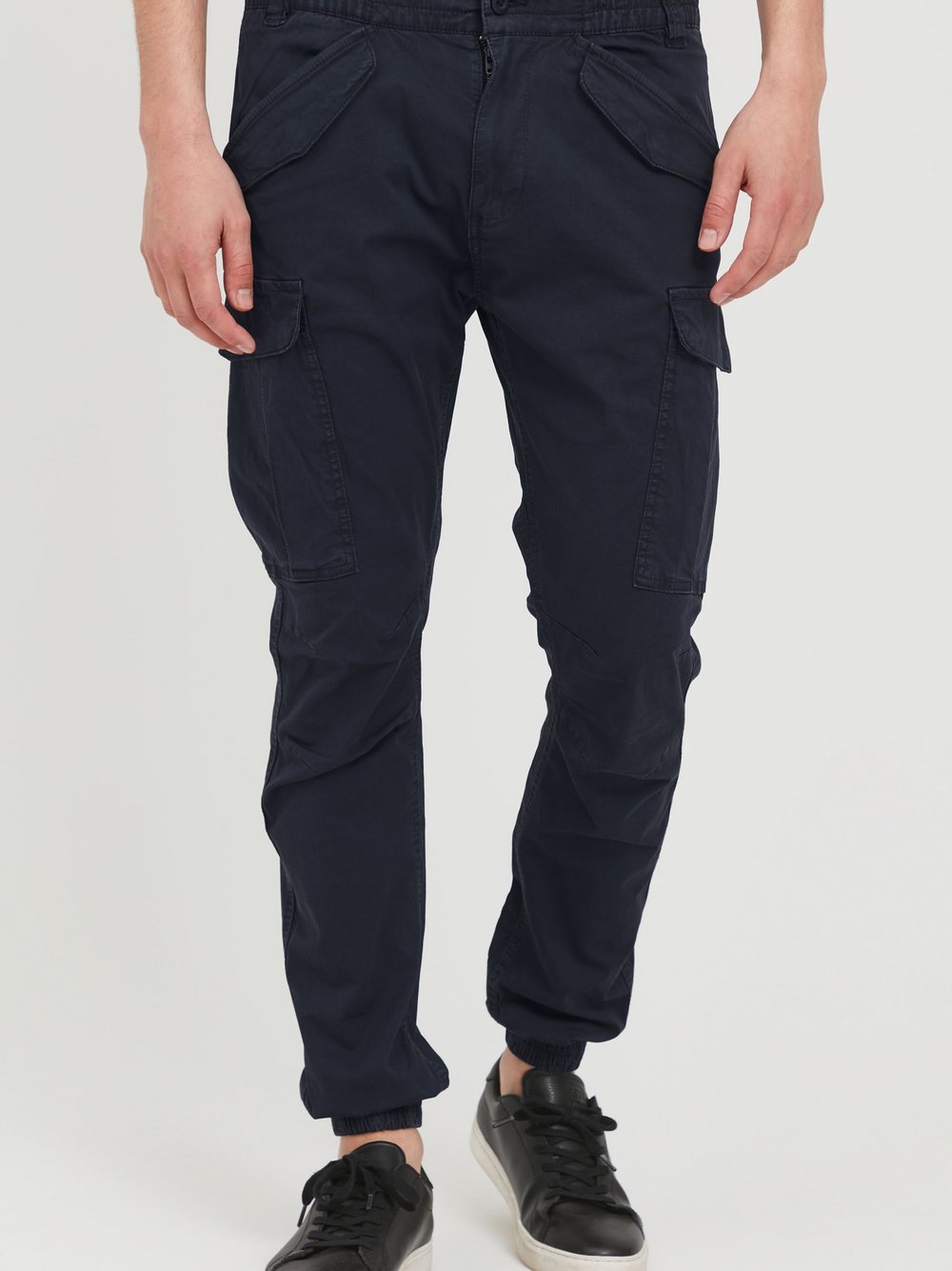 Thumbnail - Indicode Cargohose Herren Baumwolle blau, L