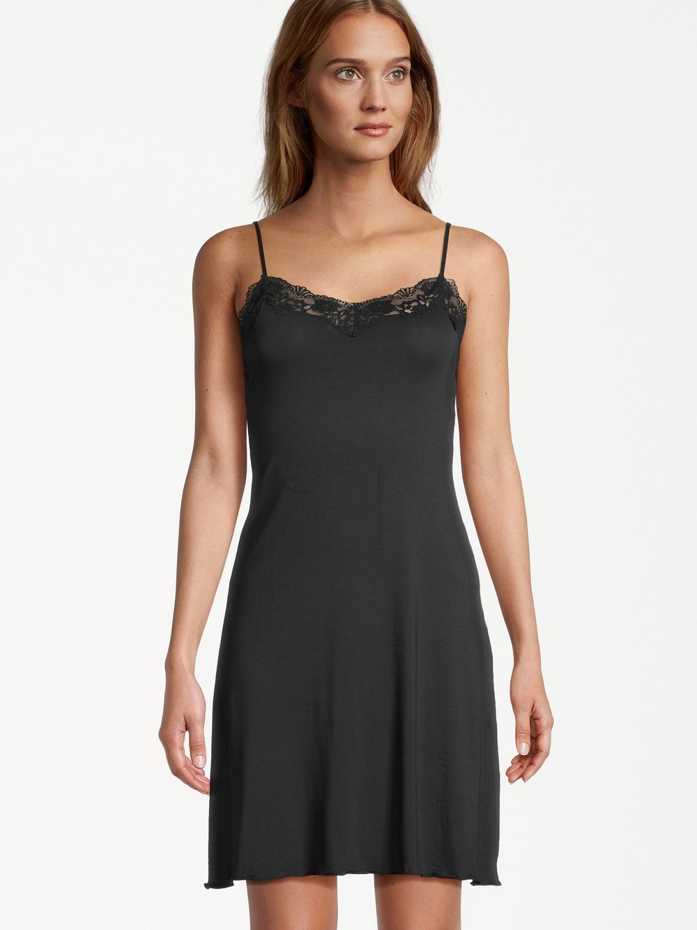 Nina von C. Neglige Damen Modal schwarz, 42