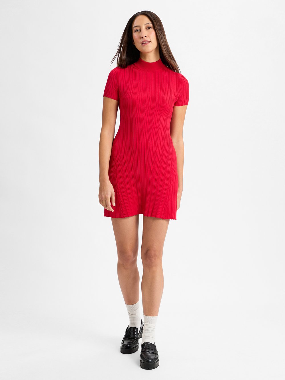 HUGO Freizeitkleid Damen rot, S