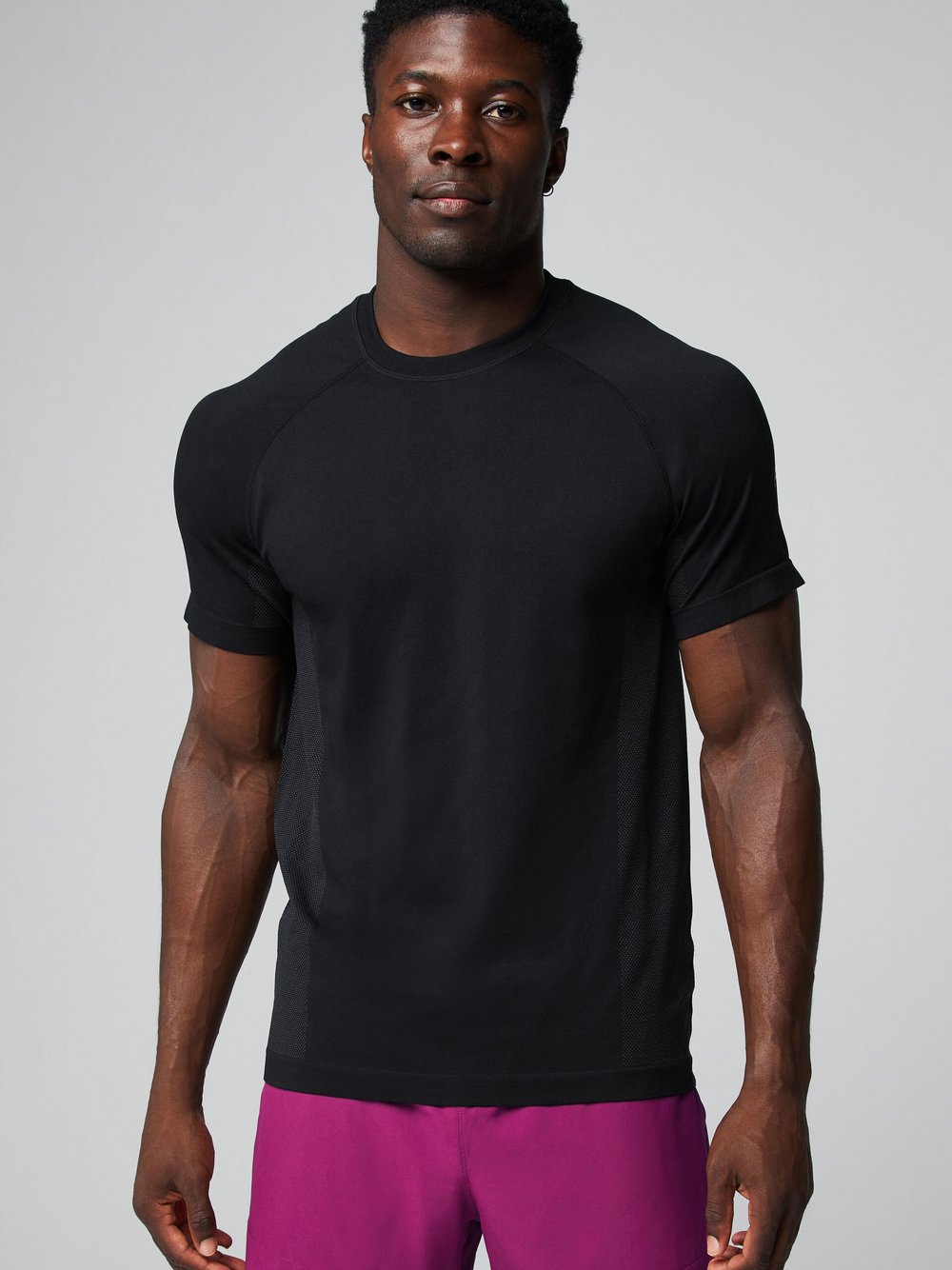 Fabletics Shirt Herren schwarz, M
