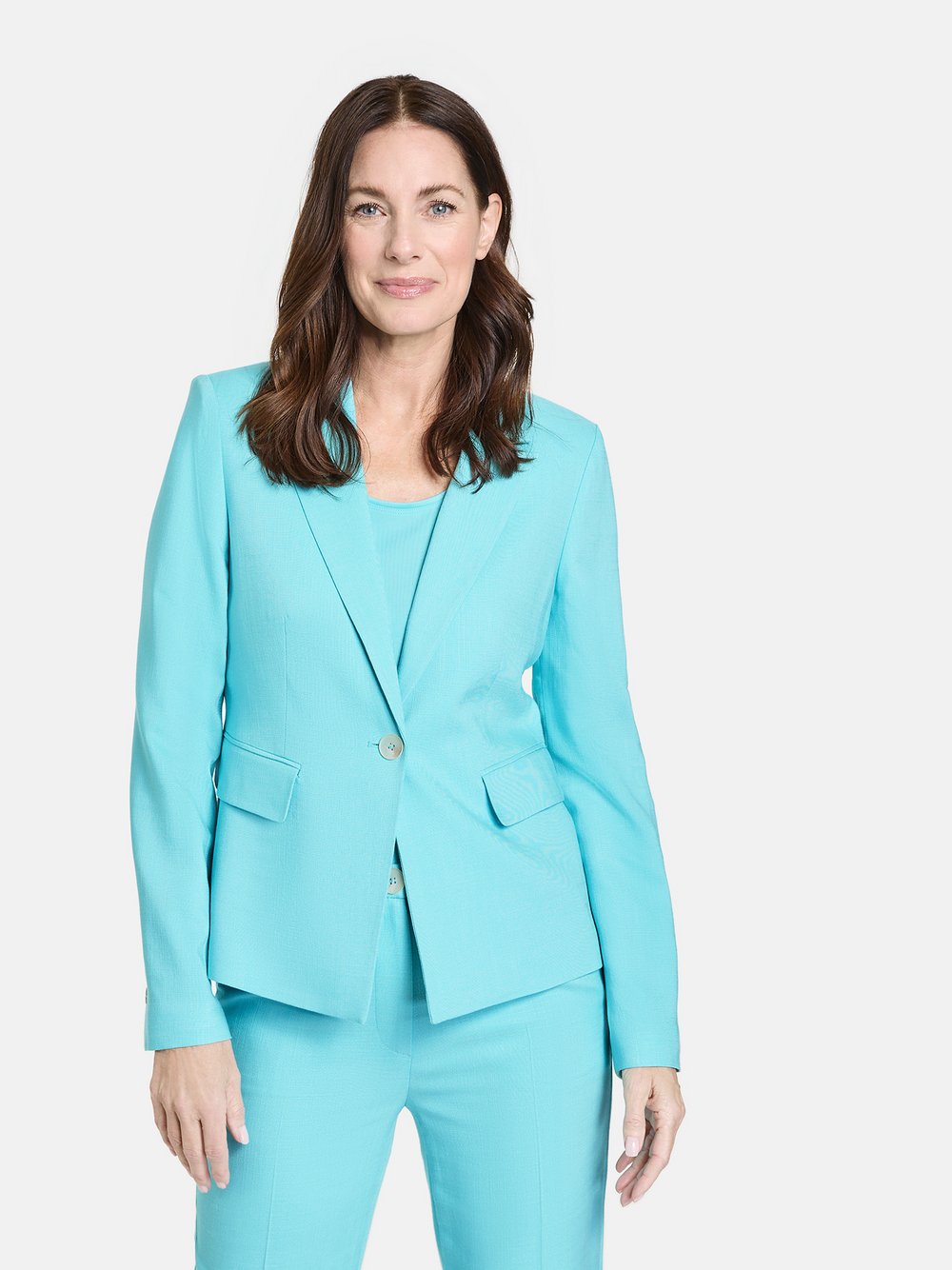 Gerry Weber Blazer Damen Viskose blau, 48