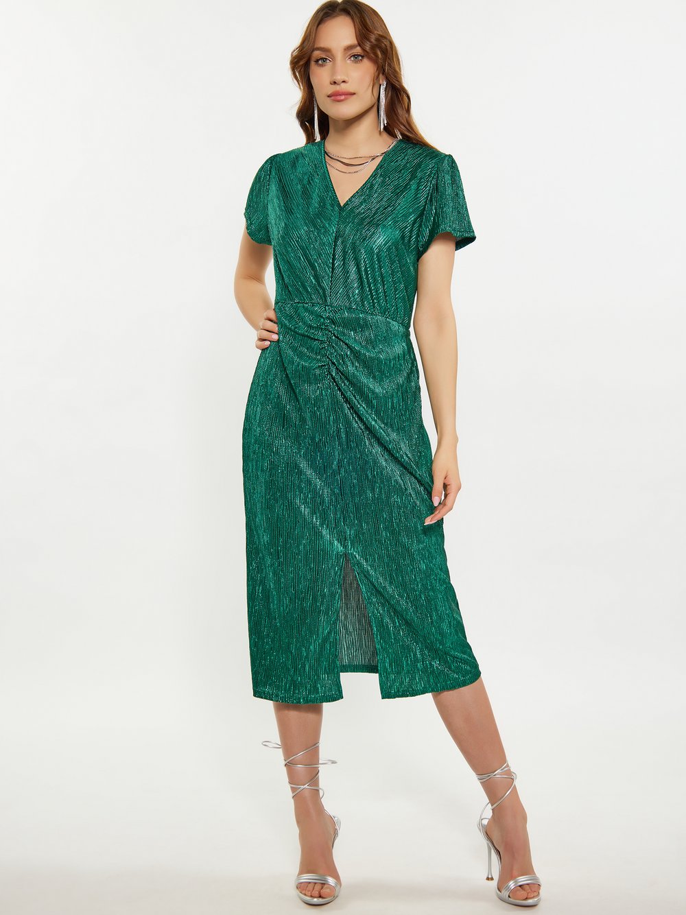 Faina Kleid Damen grün, XL