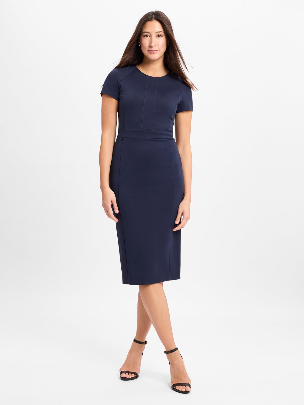 BOSS Kleid Damen blau, 36