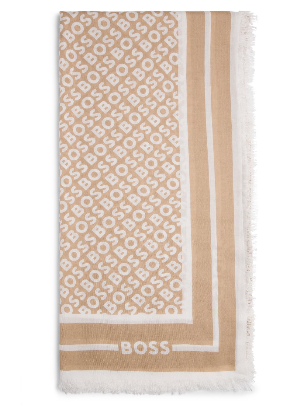 BOSS Tuch  Damen Modal mehrfarbig gemustert, ONE SIZE