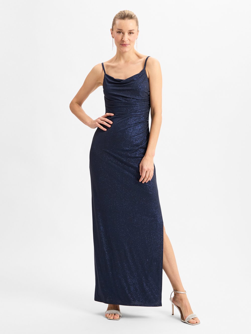 Marie Lund Abendkleid Damen blau, 40