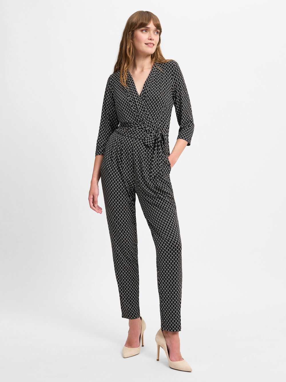 Betty Barclay Jumpsuit Damen mehrfarbig gemustert, 40