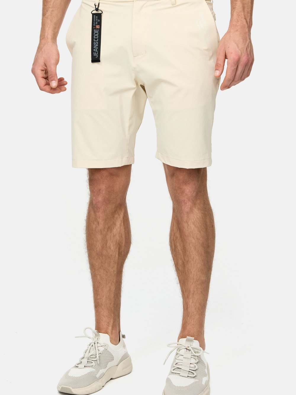 Indicode Shorts Chino Herren Polyamid beige, XXL