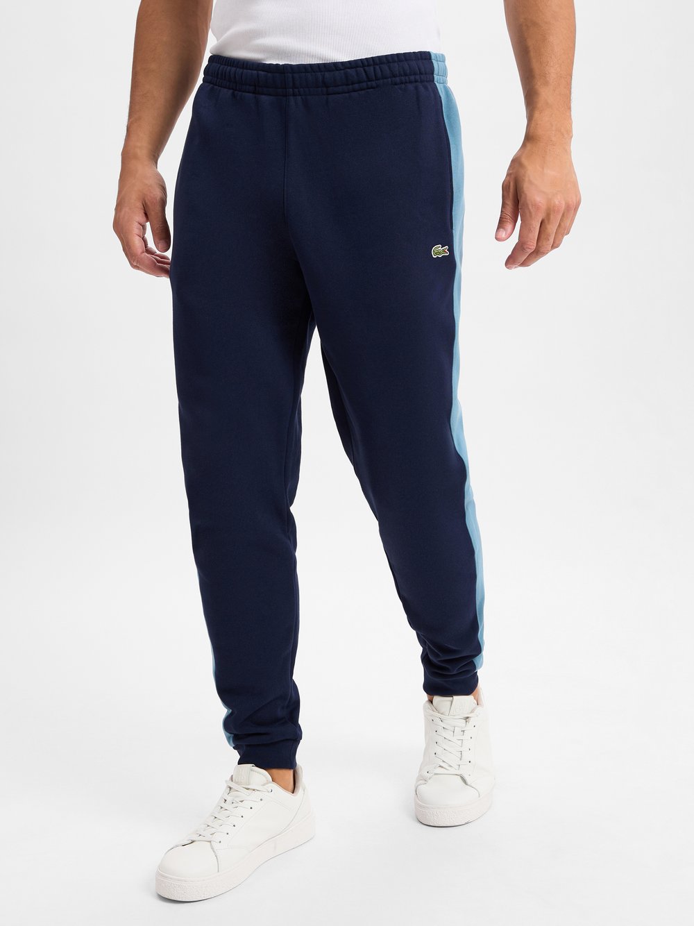 Lacoste Jogginghose Herren Baumwolle blau, 5