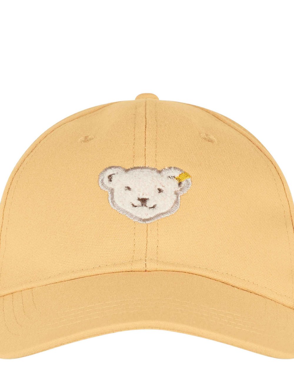 Steiff Baseballcap Kinder Baumwolle gelb, 55