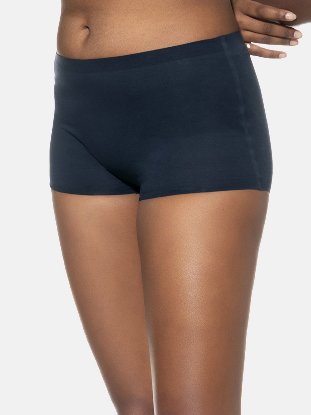 Mey Short Slip Damen Baumwolle blau, XS