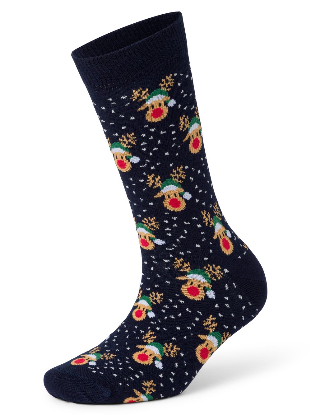 Marie Lund Socken Damen Polyamid mehrfarbig gemustert, ONE SIZE