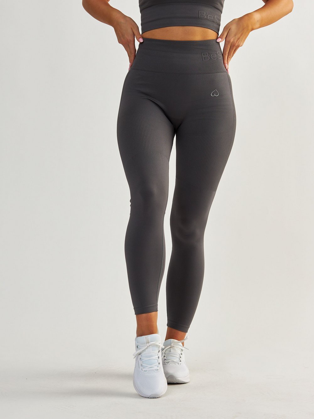 BeShaped Leggings Damen grau, L