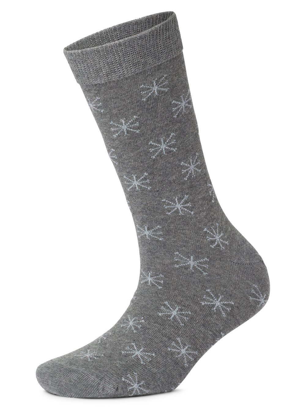 Marie Lund Socken Damen Baumwolle mehrfarbig gemustert, ONE SIZE