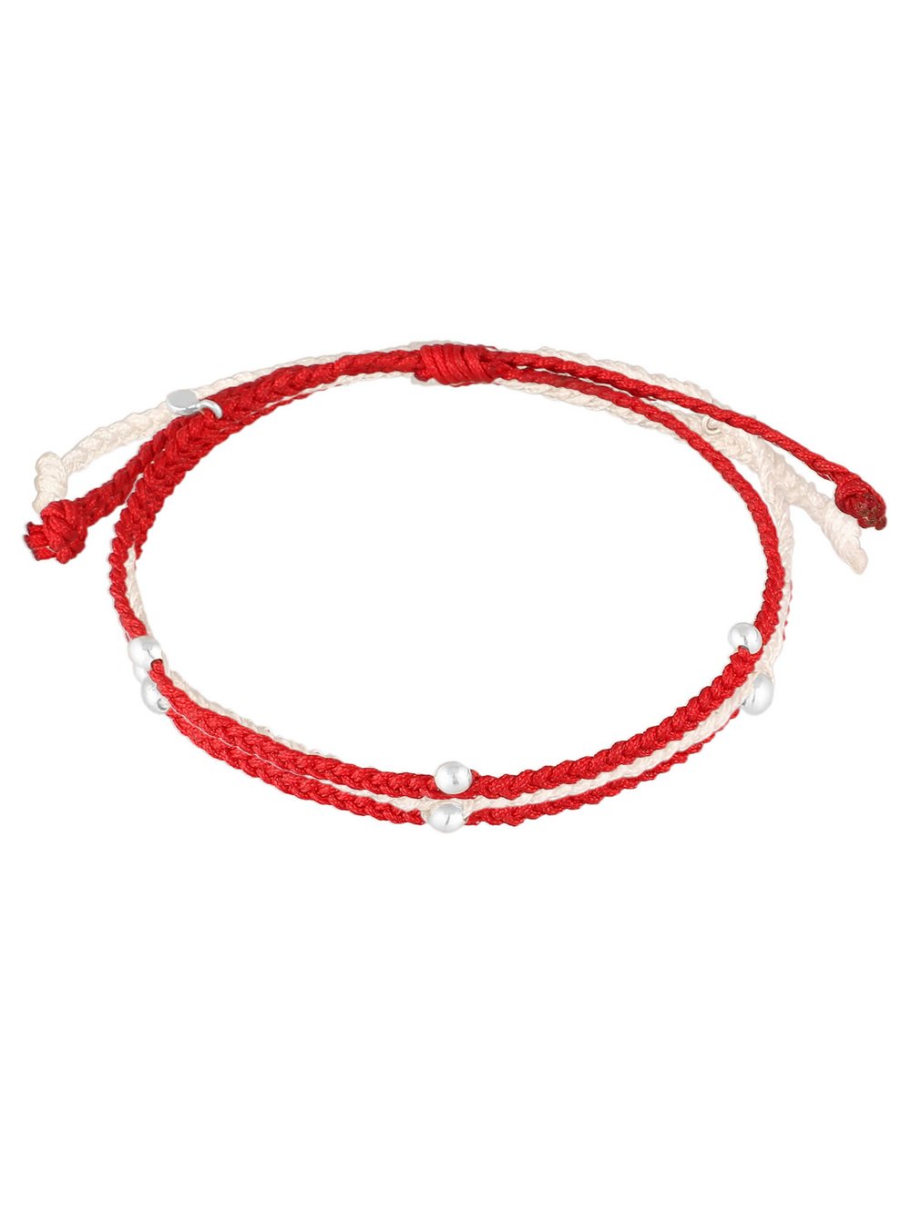 Thumbnail - Elli Armband Damen Sterlingsilber rot, 16